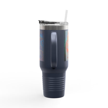 Magical Insulated Travel Mug, 40oz - Perfect for Hot Beverages, Witch Themed Mug, Coffee Tumbler, Gifts for Halloween & Autumn