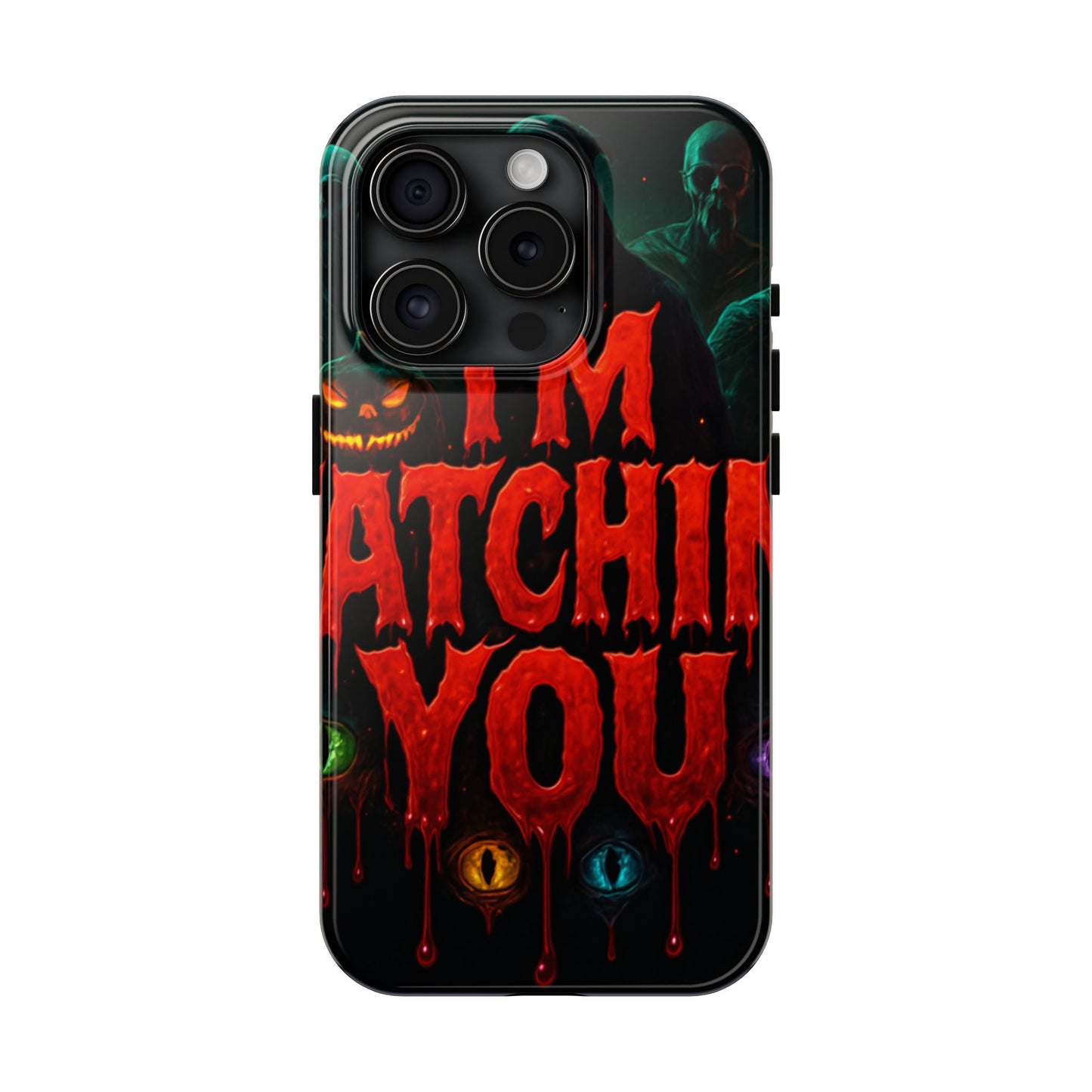 Spooky Tough Phone Cases: Halloween Gift, Horror Vibes, Protective Cases, Unique Phone Accessories, Gifting for Friends
