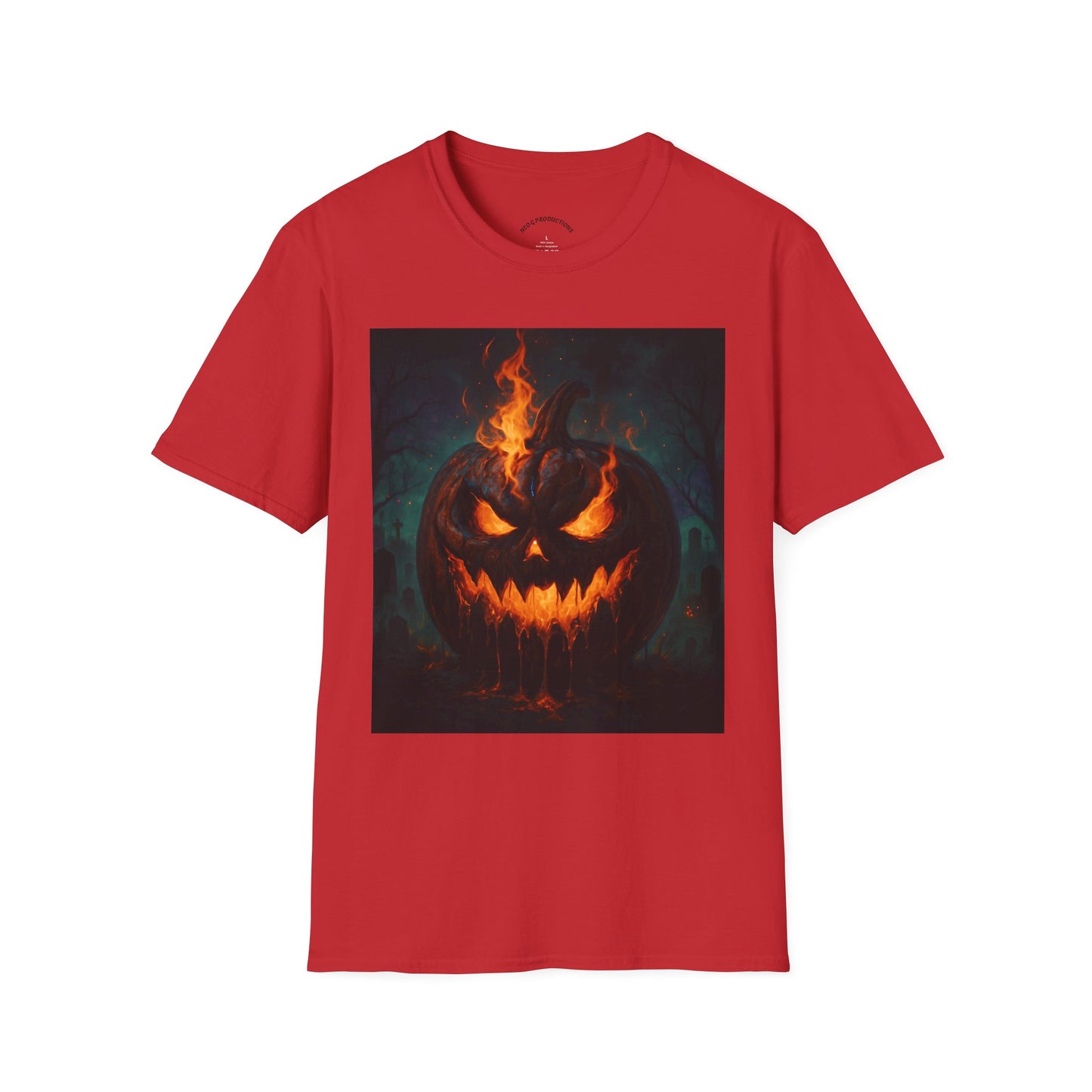 Unisex Halloween T-Shirt, Spooky Graphic Tee, Trick or Treat Shirt, Fall wardrobe essential, Perfect for Halloween parties