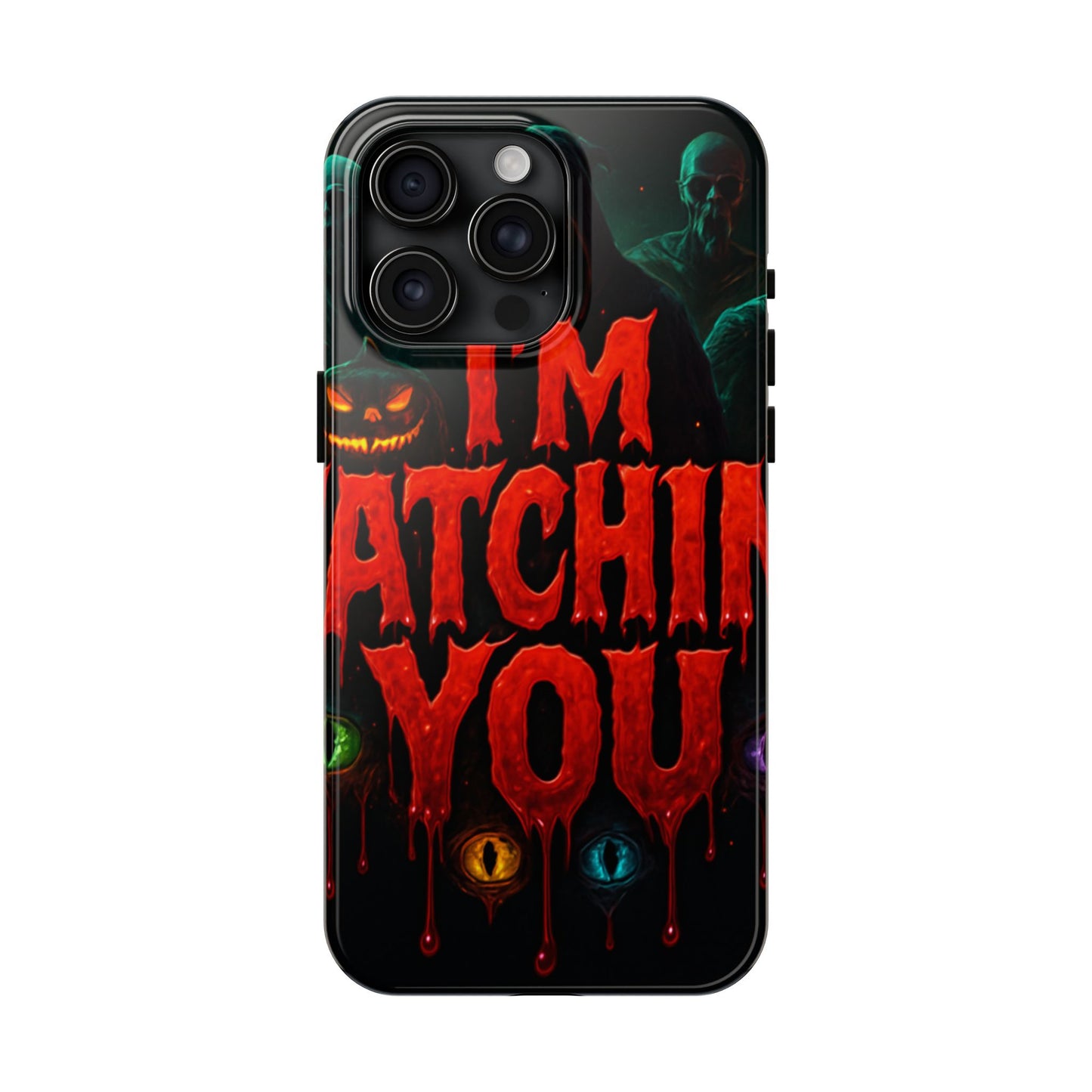 Spooky Tough Phone Cases: Halloween Gift, Horror Vibes, Protective Cases, Unique Phone Accessories, Gifting for Friends