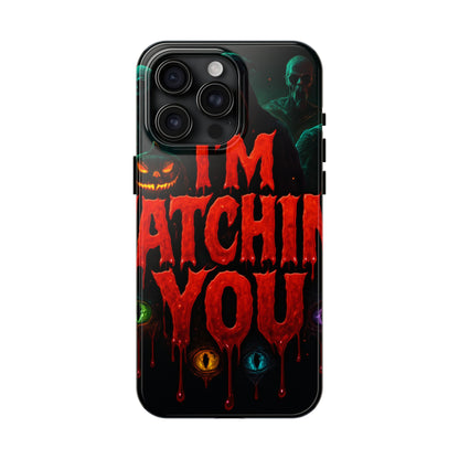 Spooky Tough Phone Cases: Halloween Gift, Horror Vibes, Protective Cases, Unique Phone Accessories, Gifting for Friends