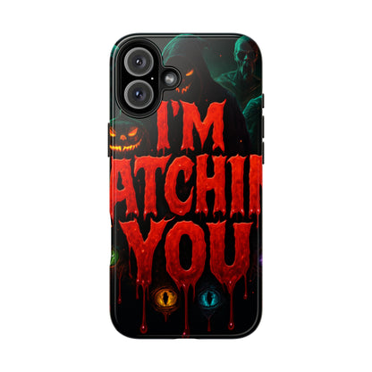 Spooky Tough Phone Cases: Halloween Gift, Horror Vibes, Protective Cases, Unique Phone Accessories, Gifting for Friends