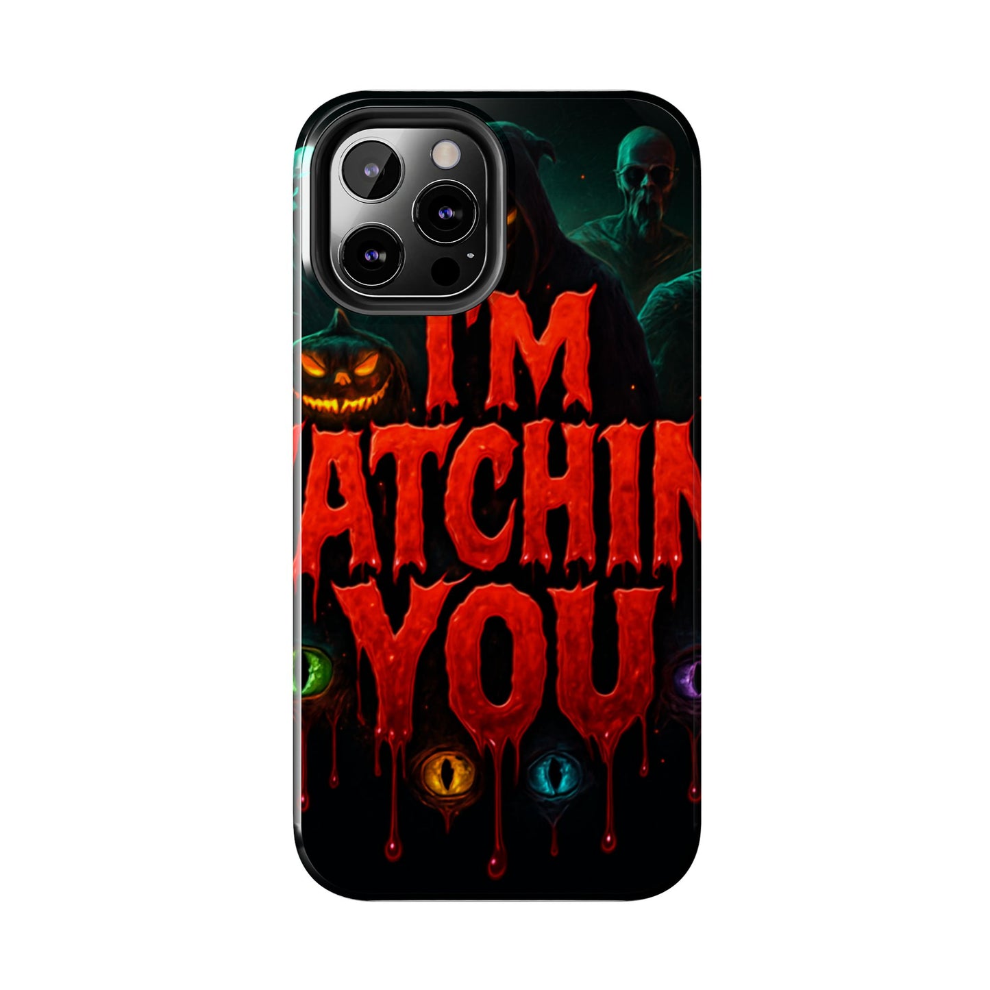 Spooky Tough Phone Cases: Halloween Gift, Horror Vibes, Protective Cases, Unique Phone Accessories, Gifting for Friends