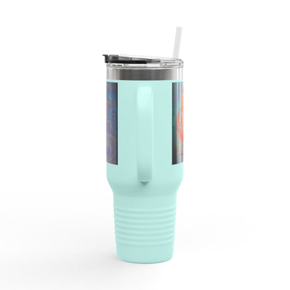 Magical Insulated Travel Mug, 40oz - Perfect for Hot Beverages, Witch Themed Mug, Coffee Tumbler, Gifts for Halloween & Autumn
