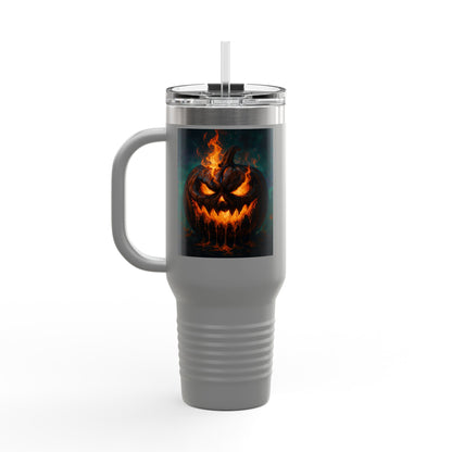 Magical Insulated Travel Mug, 40oz - Perfect for Hot Beverages, Witch Themed Mug, Coffee Tumbler, Gifts for Halloween & Autumn