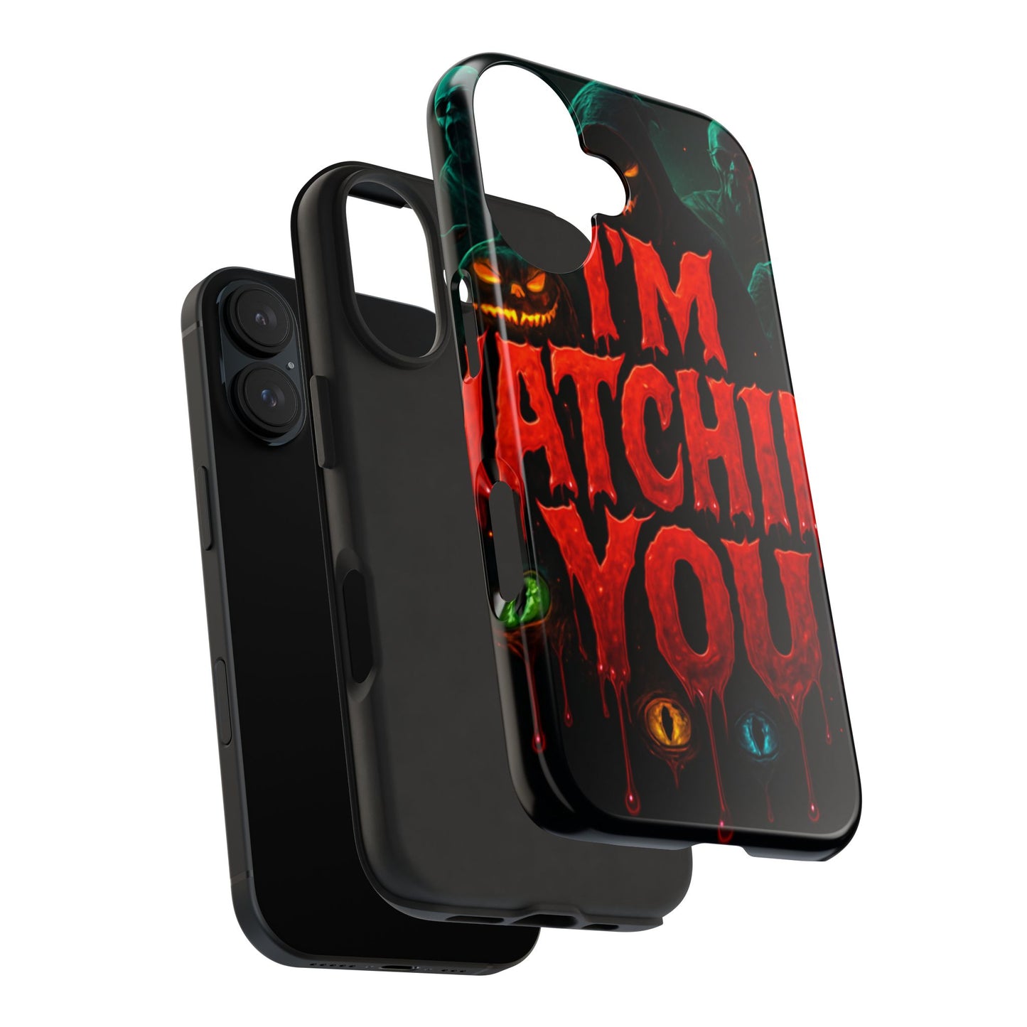 Spooky Tough Phone Cases: Halloween Gift, Horror Vibes, Protective Cases, Unique Phone Accessories, Gifting for Friends