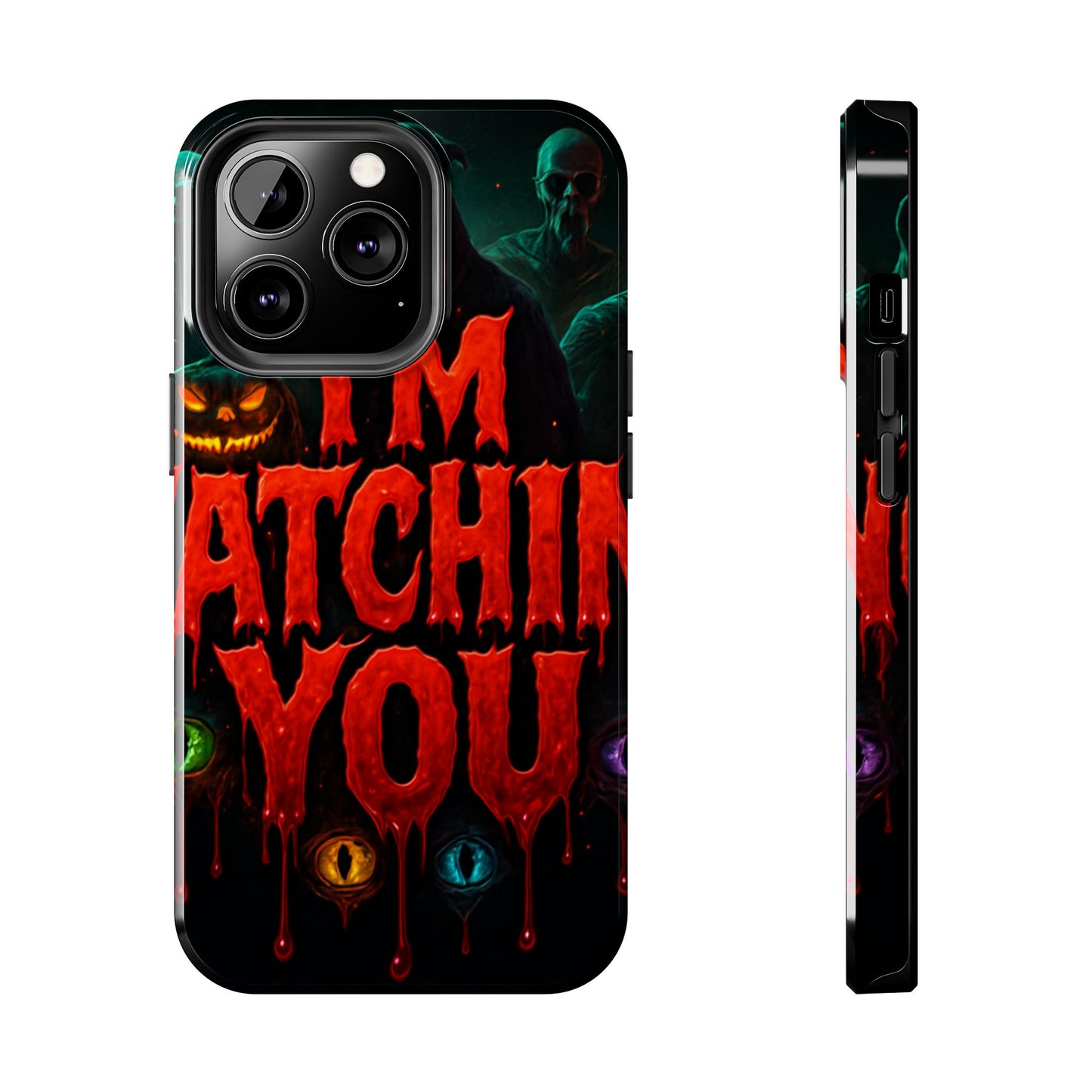 Spooky Tough Phone Cases: Halloween Gift, Horror Vibes, Protective Cases, Unique Phone Accessories, Gifting for Friends