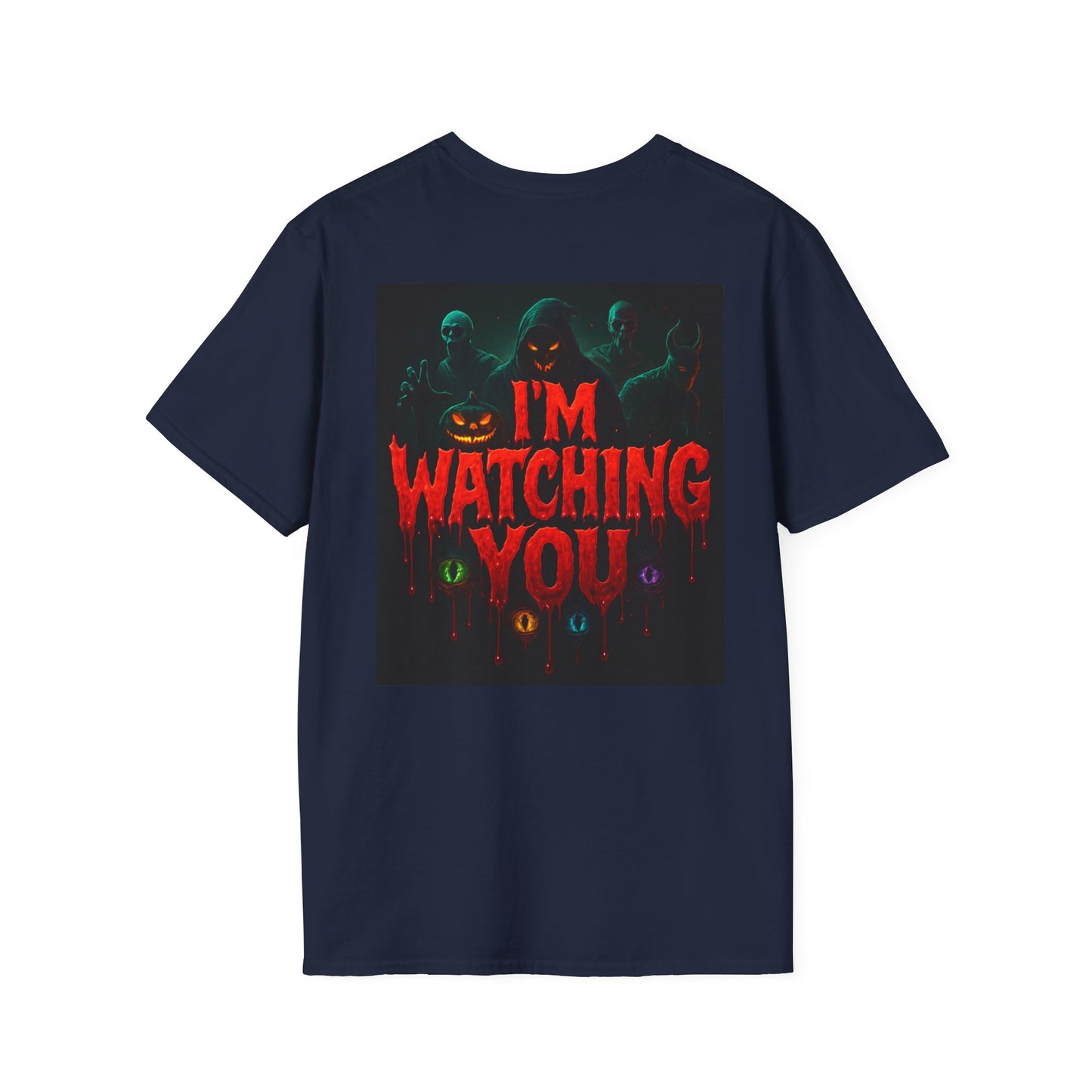 Unisex Halloween T-Shirt, Spooky Graphic Tee, Trick or Treat Shirt, Fall wardrobe essential, Perfect for Halloween parties