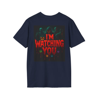 Unisex Halloween T-Shirt, Spooky Graphic Tee, Trick or Treat Shirt, Fall wardrobe essential, Perfect for Halloween parties