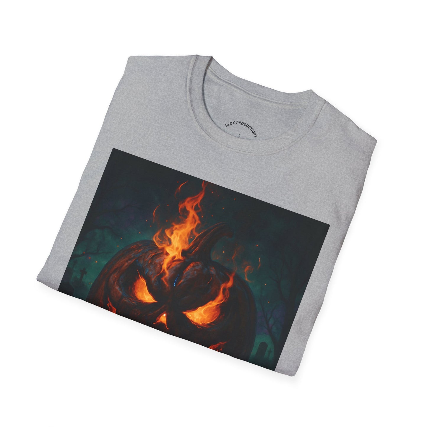 Unisex Halloween T-Shirt, Spooky Graphic Tee, Trick or Treat Shirt, Fall wardrobe essential, Perfect for Halloween parties