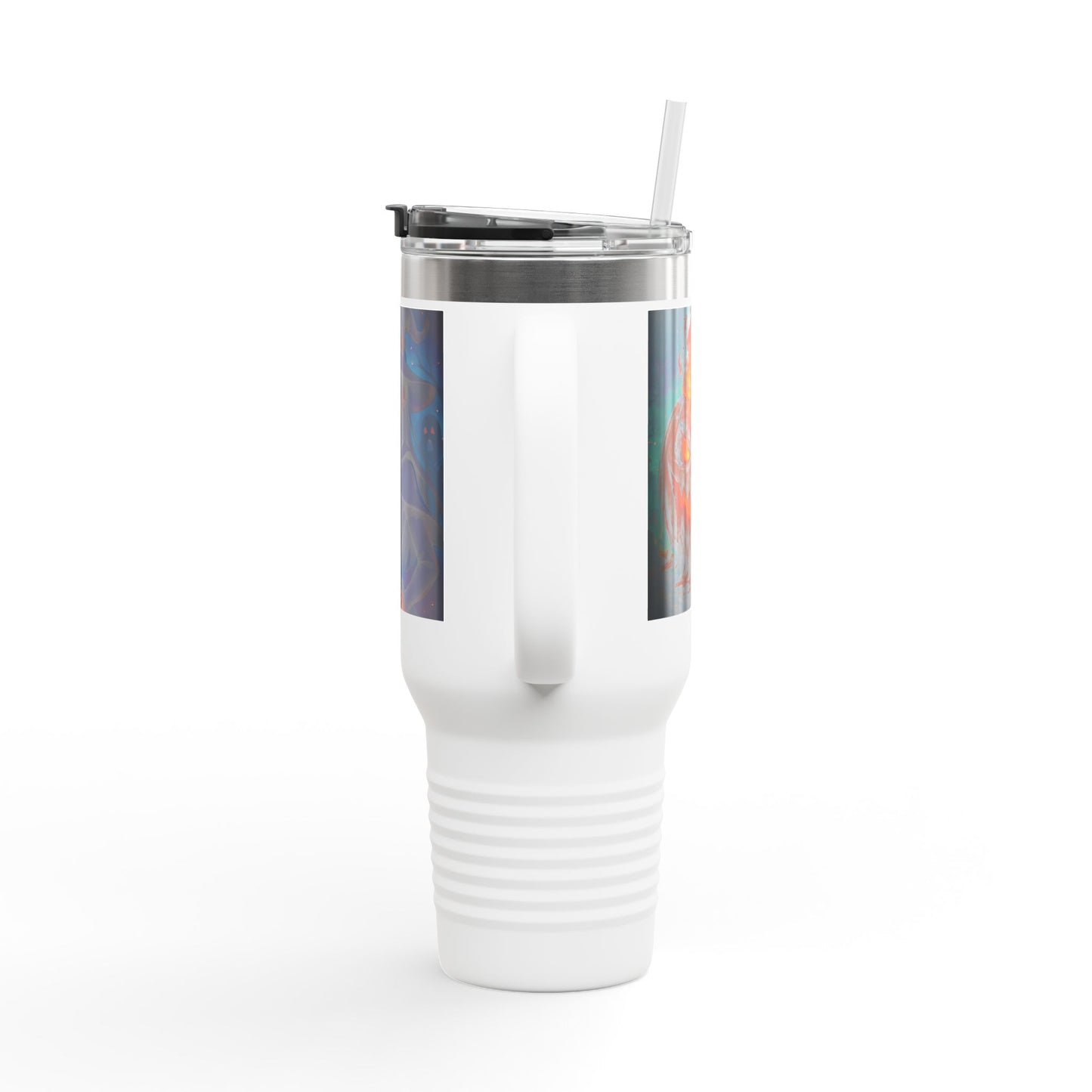 Magical Insulated Travel Mug, 40oz - Perfect for Hot Beverages, Witch Themed Mug, Coffee Tumbler, Gifts for Halloween & Autumn