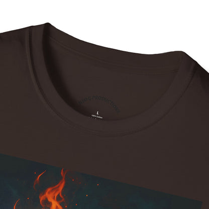 Unisex Halloween T-Shirt, Spooky Graphic Tee, Trick or Treat Shirt, Fall wardrobe essential, Perfect for Halloween parties