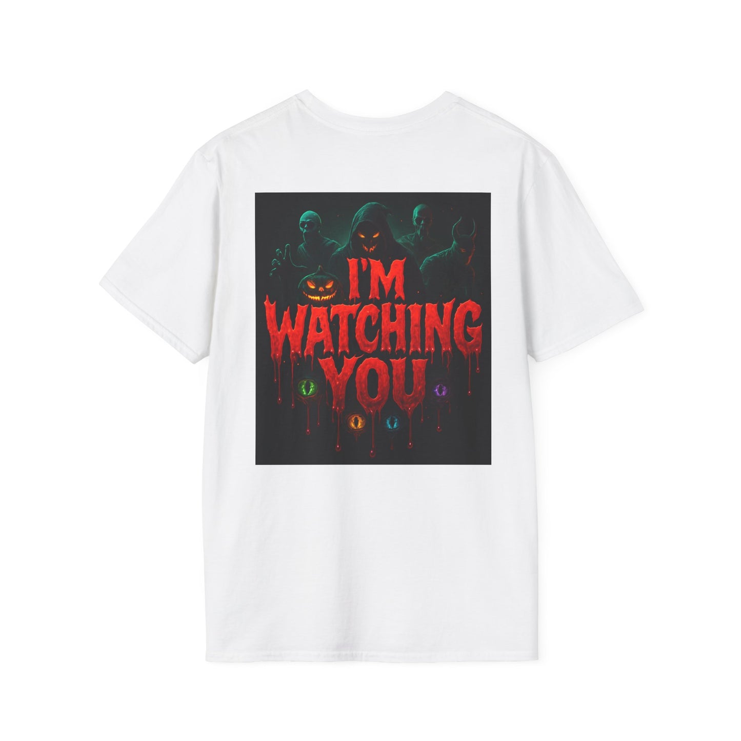 Unisex Halloween T-Shirt, Spooky Graphic Tee, Trick or Treat Shirt, Fall wardrobe essential, Perfect for Halloween parties