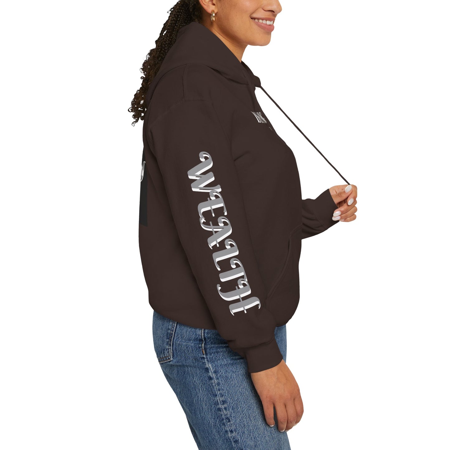 Monetary Design Sweatshirt - Unisex Heavy Blend Hoodie, Graphic Hooded Sweatshirt, Casual Streetwear, Gifts for Her, Cozy Layering