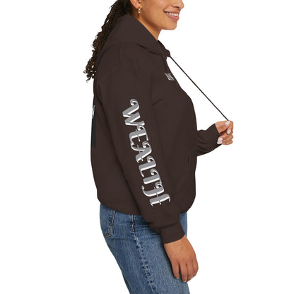 Monetary Design Sweatshirt - Unisex Heavy Blend Hoodie, Graphic Hooded Sweatshirt, Casual Streetwear, Gifts for Her, Cozy Layering