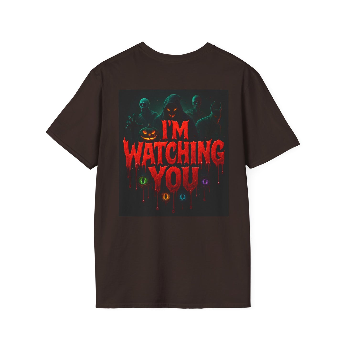 Unisex Halloween T-Shirt, Spooky Graphic Tee, Trick or Treat Shirt, Fall wardrobe essential, Perfect for Halloween parties