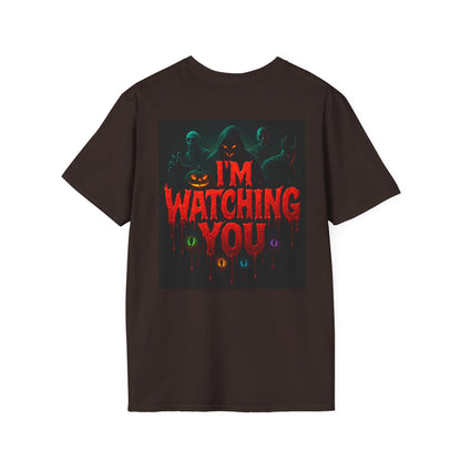 Unisex Halloween T-Shirt, Spooky Graphic Tee, Trick or Treat Shirt, Fall wardrobe essential, Perfect for Halloween parties