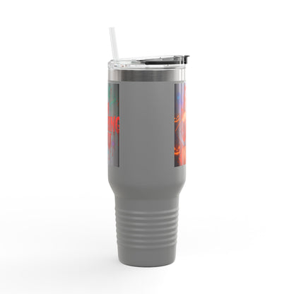 Stylish Insulated Travel Mug, 40oz | Perfect for Coffee Lovers, Hot Drinks, Unique Gift, Halloween Decor, Personalized Mug