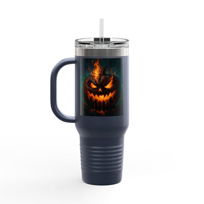 Magical Insulated Travel Mug, 40oz - Perfect for Hot Beverages, Witch Themed Mug, Coffee Tumbler, Gifts for Halloween & Autumn