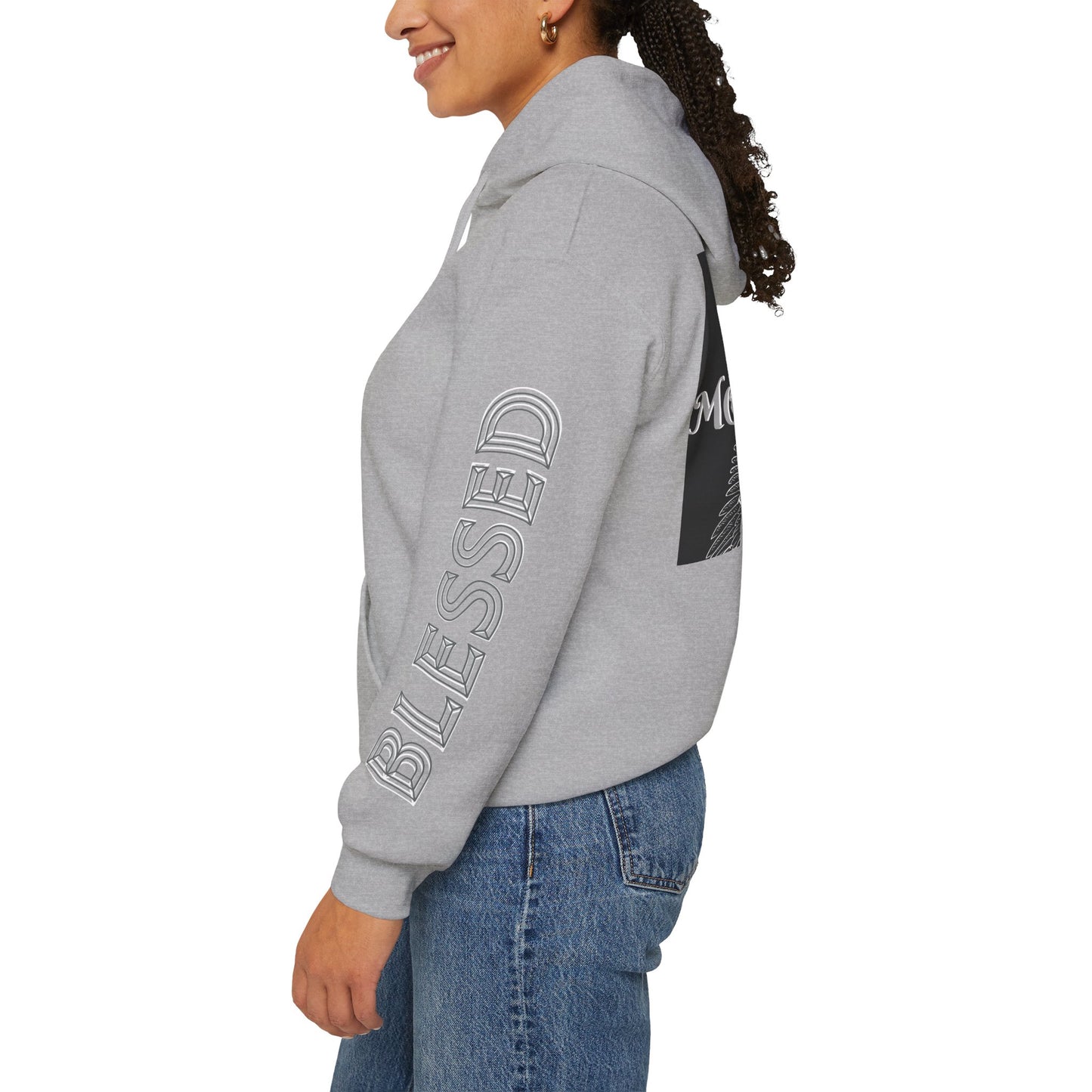 Monetary Design Sweatshirt - Unisex Heavy Blend Hoodie, Graphic Hooded Sweatshirt, Casual Streetwear, Gifts for Her, Cozy Layering
