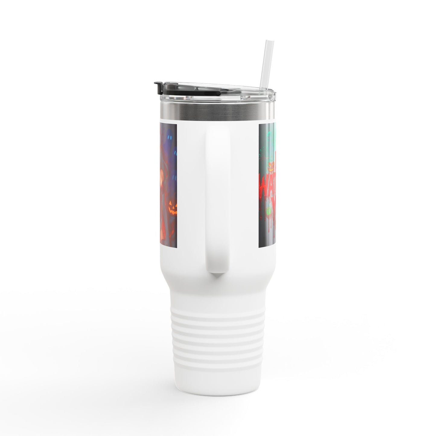 Stylish Insulated Travel Mug, 40oz | Perfect for Coffee Lovers, Hot Drinks, Unique Gift, Halloween Decor, Personalized Mug