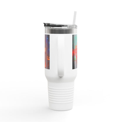 Stylish Insulated Travel Mug, 40oz | Perfect for Coffee Lovers, Hot Drinks, Unique Gift, Halloween Decor, Personalized Mug