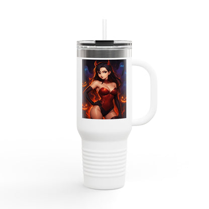 Stylish Insulated Travel Mug, 40oz | Perfect for Coffee Lovers, Hot Drinks, Unique Gift, Halloween Decor, Personalized Mug