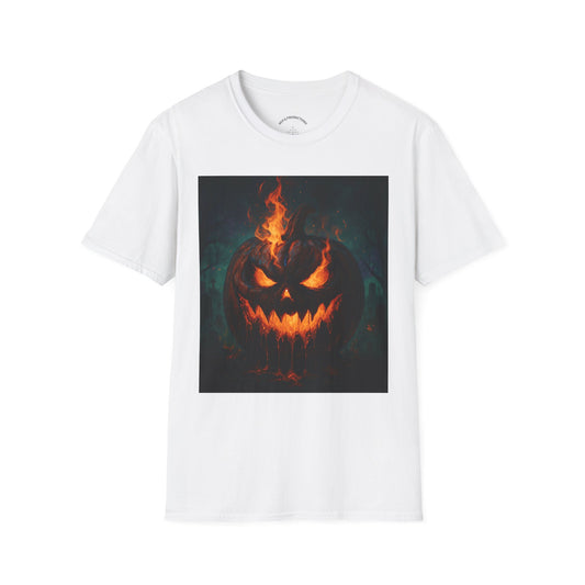 Unisex Halloween T-Shirt, Spooky Graphic Tee, Trick or Treat Shirt, Fall wardrobe essential, Perfect for Halloween parties