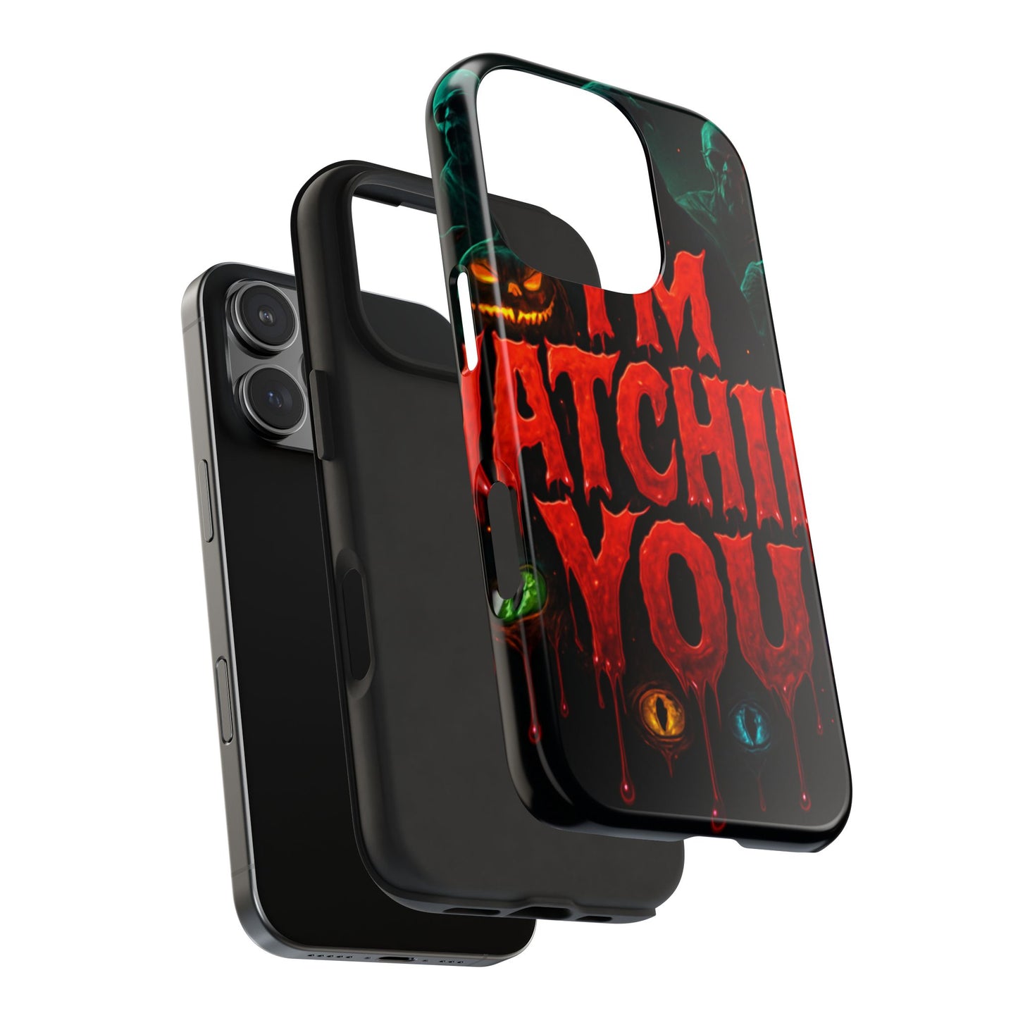 Spooky Tough Phone Cases: Halloween Gift, Horror Vibes, Protective Cases, Unique Phone Accessories, Gifting for Friends