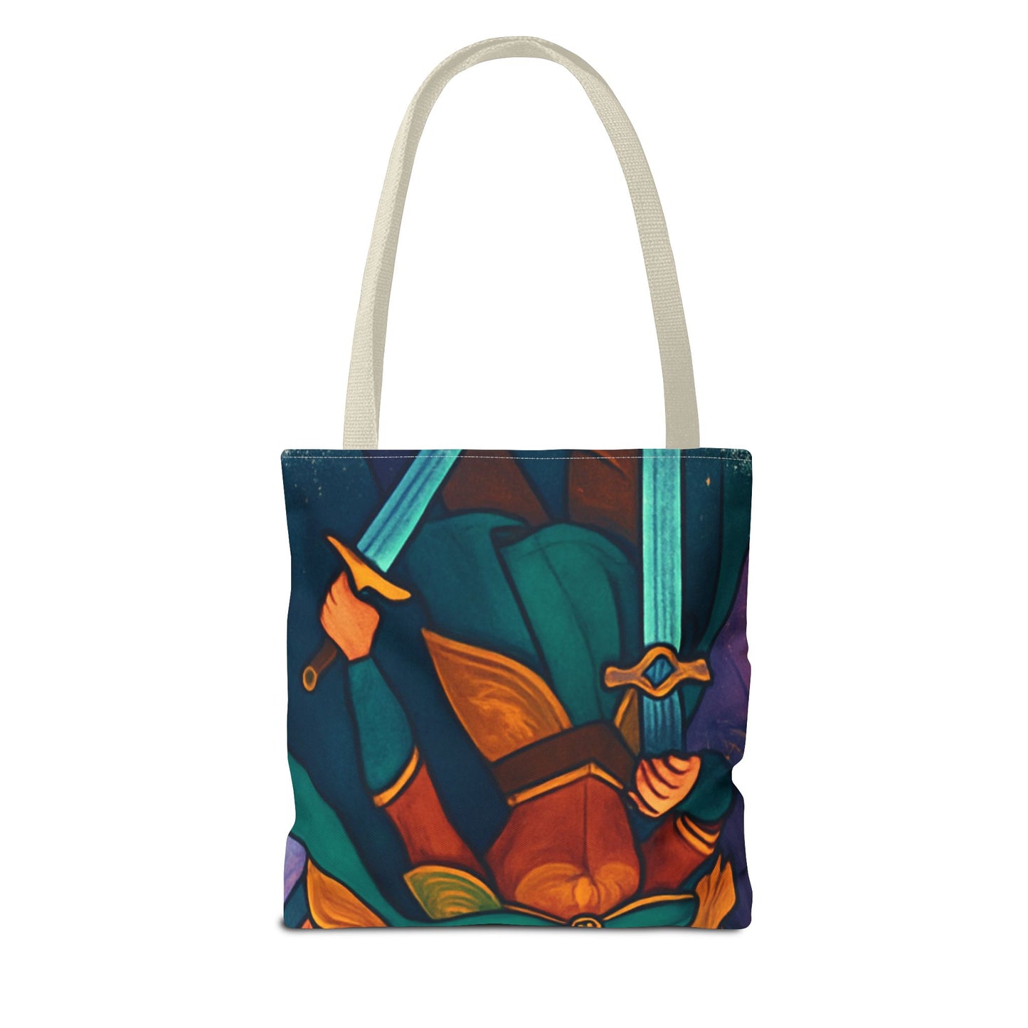 Mystical Journey Tote Bag - Stylish, Artful Carry-All for Everyday, Festivals, and Gift Giving
