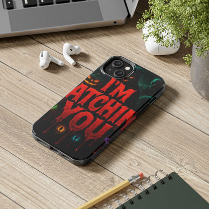 Spooky Tough Phone Cases: Halloween Gift, Horror Vibes, Protective Cases, Unique Phone Accessories, Gifting for Friends