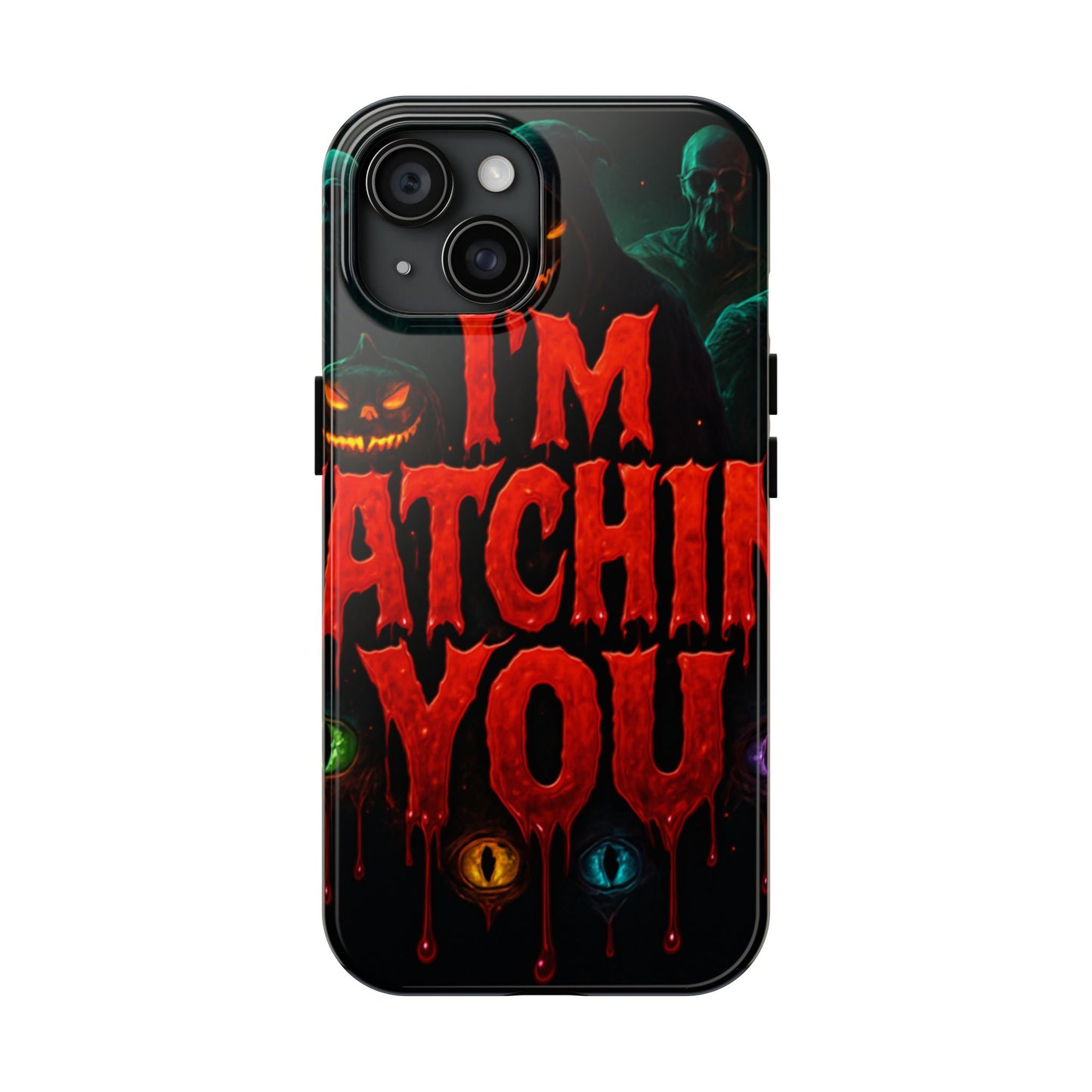 Spooky Tough Phone Cases: Halloween Gift, Horror Vibes, Protective Cases, Unique Phone Accessories, Gifting for Friends