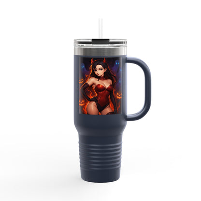 Stylish Insulated Travel Mug, 40oz | Perfect for Coffee Lovers, Hot Drinks, Unique Gift, Halloween Decor, Personalized Mug