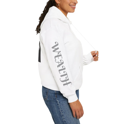 Monetary Design Sweatshirt - Unisex Heavy Blend Hoodie, Graphic Hooded Sweatshirt, Casual Streetwear, Gifts for Her, Cozy Layering