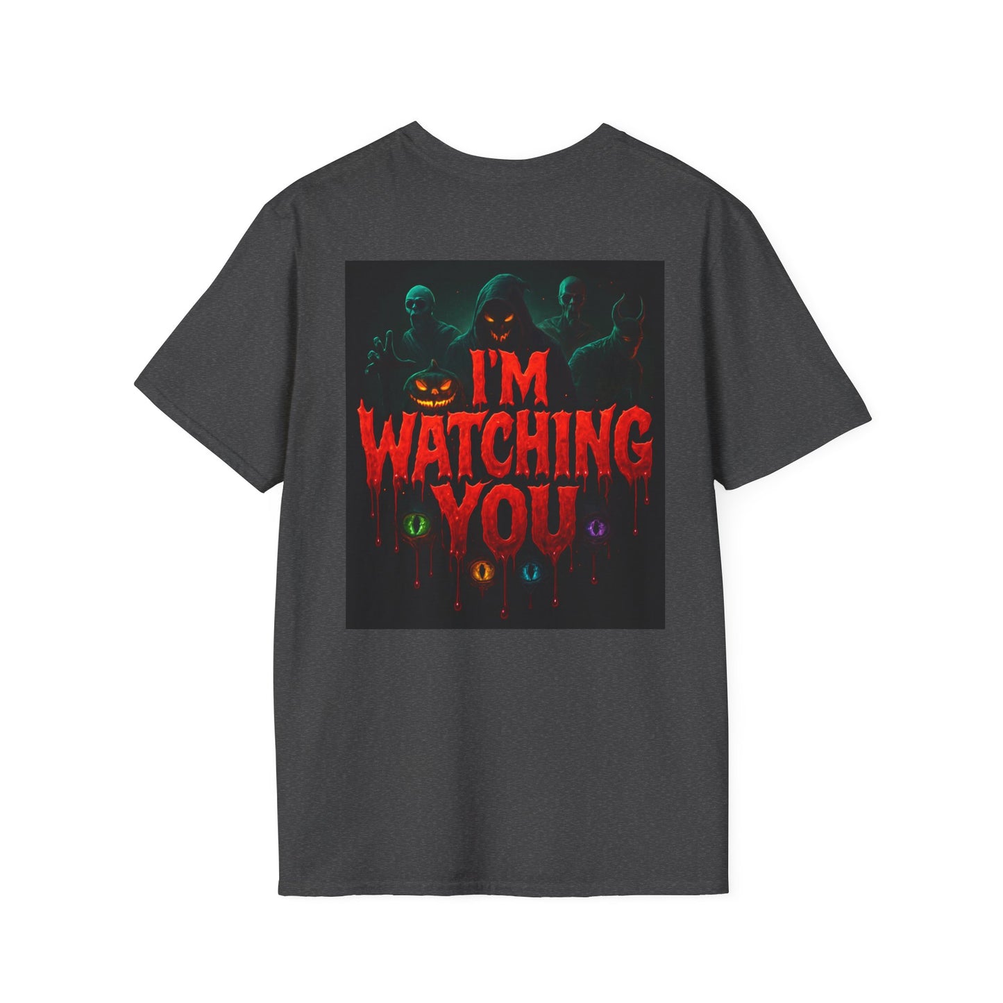 Unisex Halloween T-Shirt, Spooky Graphic Tee, Trick or Treat Shirt, Fall wardrobe essential, Perfect for Halloween parties