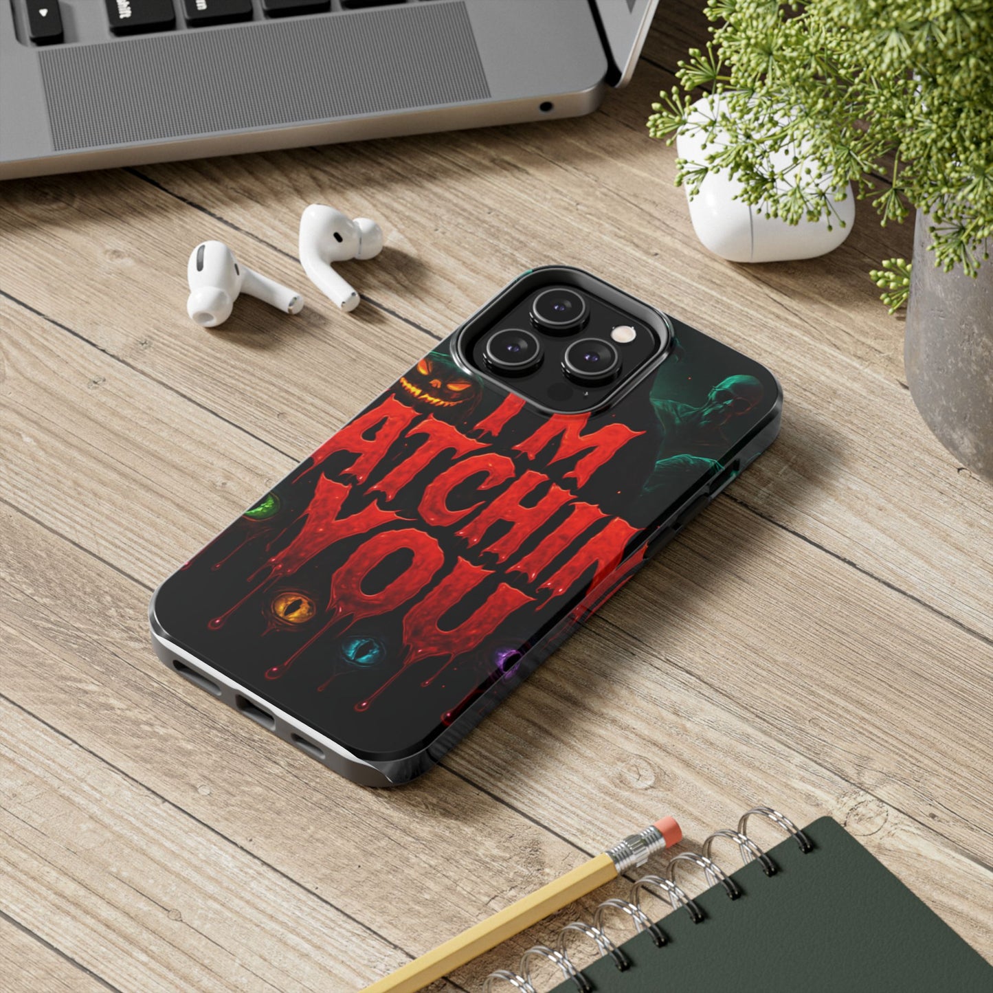 Spooky Tough Phone Cases: Halloween Gift, Horror Vibes, Protective Cases, Unique Phone Accessories, Gifting for Friends