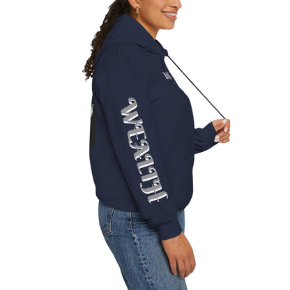 Monetary Design Sweatshirt - Unisex Heavy Blend Hoodie, Graphic Hooded Sweatshirt, Casual Streetwear, Gifts for Her, Cozy Layering