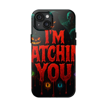 Spooky Tough Phone Cases: Halloween Gift, Horror Vibes, Protective Cases, Unique Phone Accessories, Gifting for Friends