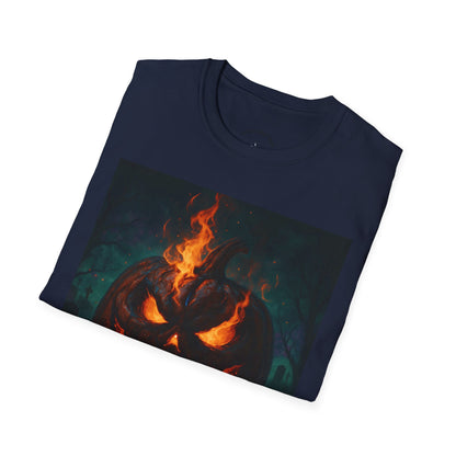 Unisex Halloween T-Shirt, Spooky Graphic Tee, Trick or Treat Shirt, Fall wardrobe essential, Perfect for Halloween parties