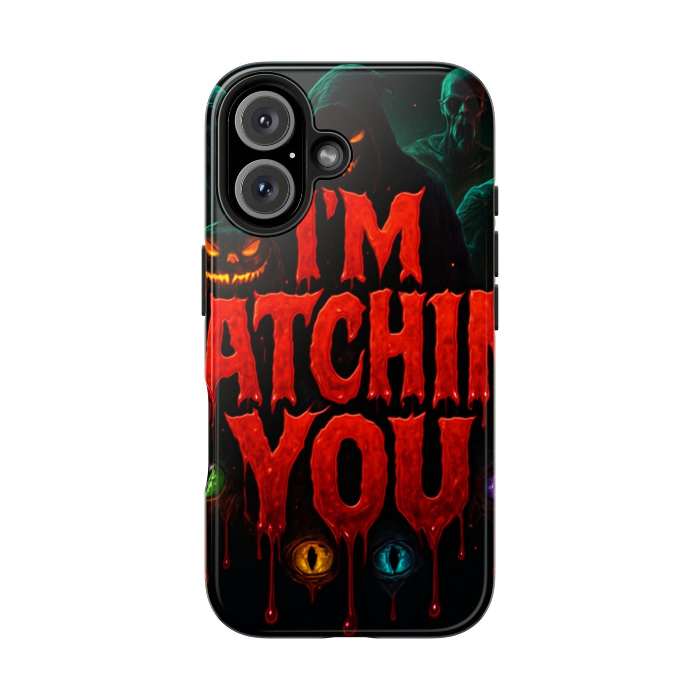 Spooky Tough Phone Cases: Halloween Gift, Horror Vibes, Protective Cases, Unique Phone Accessories, Gifting for Friends