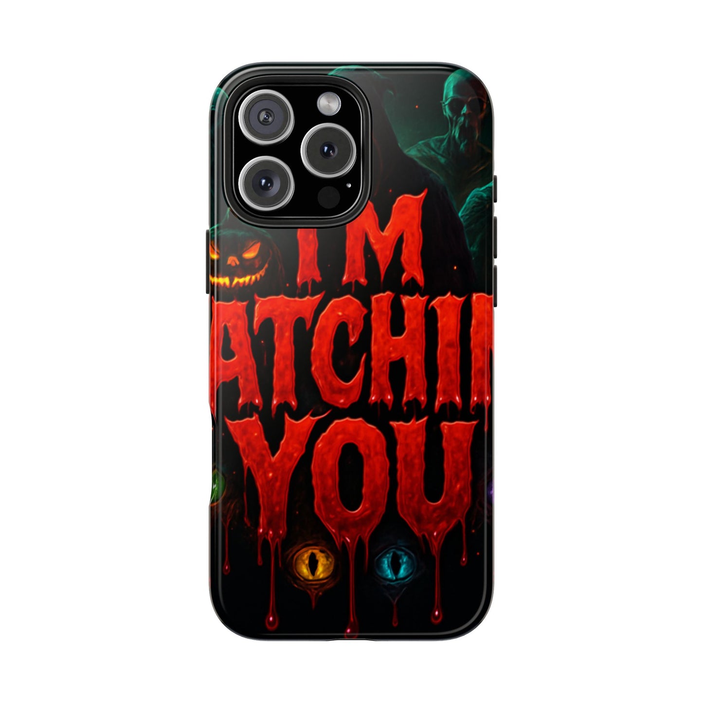 Spooky Tough Phone Cases: Halloween Gift, Horror Vibes, Protective Cases, Unique Phone Accessories, Gifting for Friends