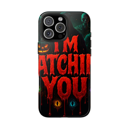 Spooky Tough Phone Cases: Halloween Gift, Horror Vibes, Protective Cases, Unique Phone Accessories, Gifting for Friends
