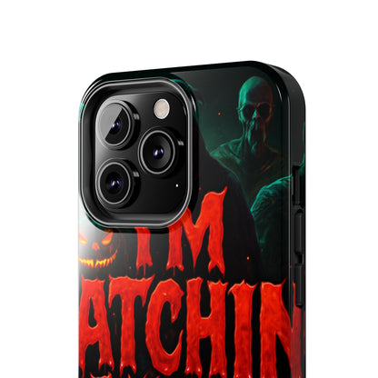 Spooky Tough Phone Cases: Halloween Gift, Horror Vibes, Protective Cases, Unique Phone Accessories, Gifting for Friends