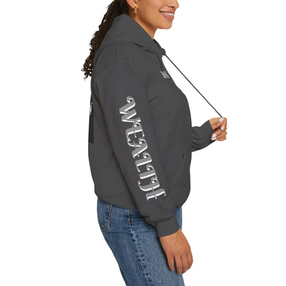 Monetary Design Sweatshirt - Unisex Heavy Blend Hoodie, Graphic Hooded Sweatshirt, Casual Streetwear, Gifts for Her, Cozy Layering