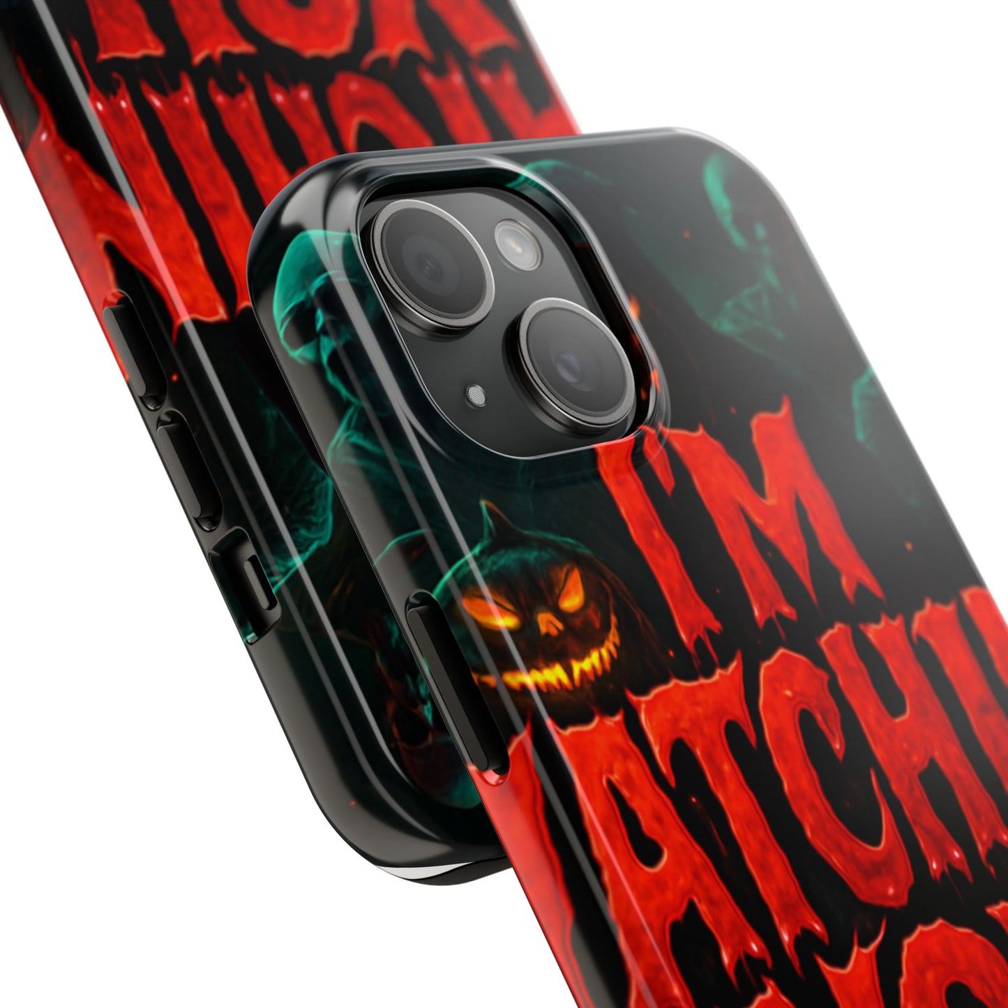 Spooky Tough Phone Cases: Halloween Gift, Horror Vibes, Protective Cases, Unique Phone Accessories, Gifting for Friends
