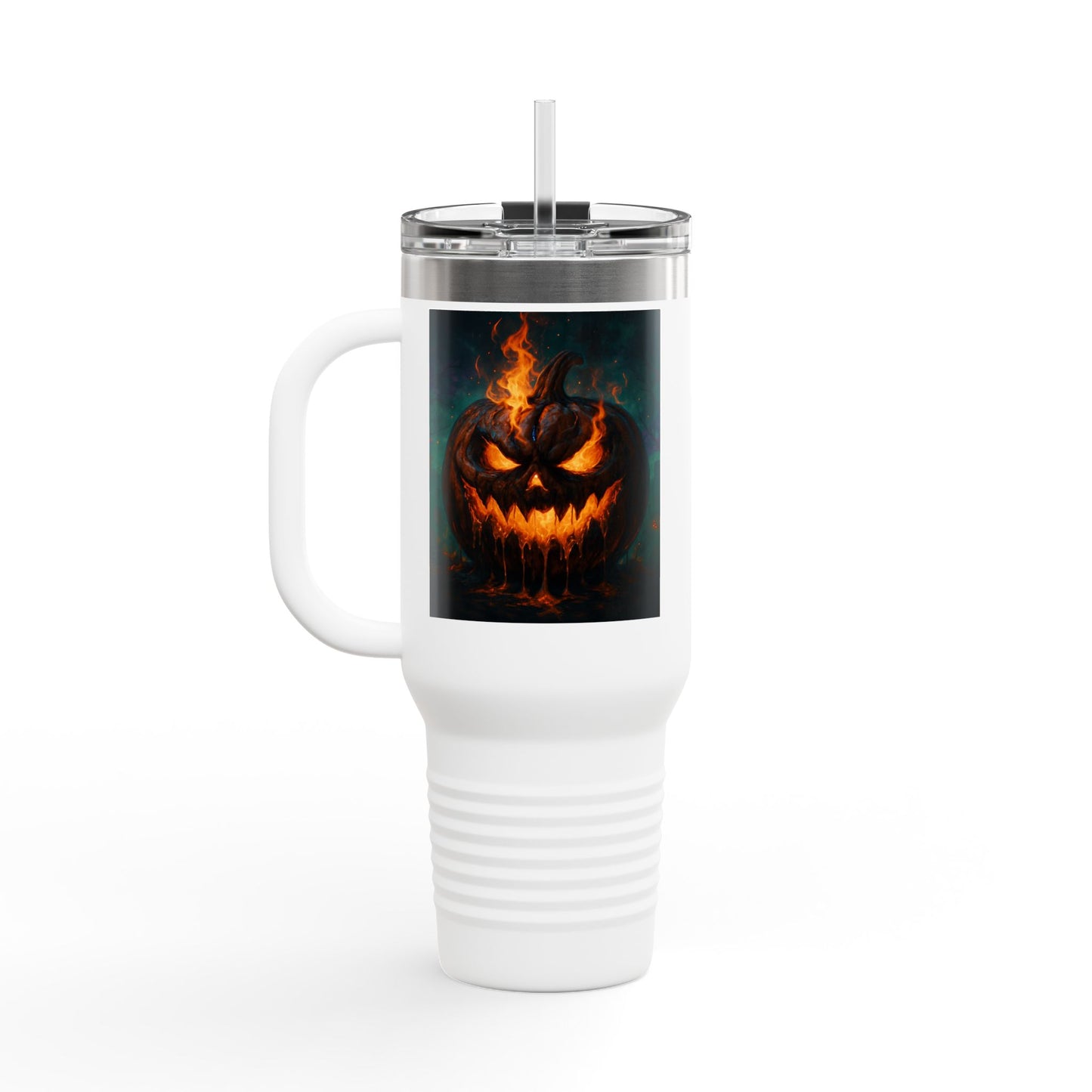 Magical Insulated Travel Mug, 40oz - Perfect for Hot Beverages, Witch Themed Mug, Coffee Tumbler, Gifts for Halloween & Autumn
