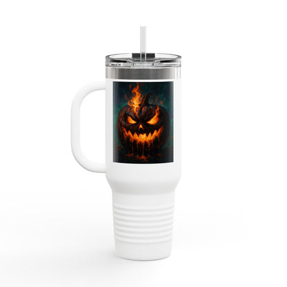 Magical Insulated Travel Mug, 40oz - Perfect for Hot Beverages, Witch Themed Mug, Coffee Tumbler, Gifts for Halloween & Autumn