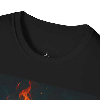 Unisex Halloween T-Shirt, Spooky Graphic Tee, Trick or Treat Shirt, Fall wardrobe essential, Perfect for Halloween parties
