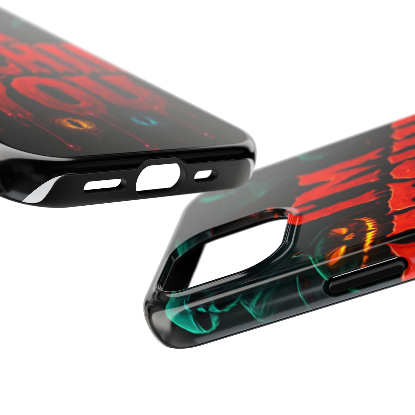 Spooky Tough Phone Cases: Halloween Gift, Horror Vibes, Protective Cases, Unique Phone Accessories, Gifting for Friends