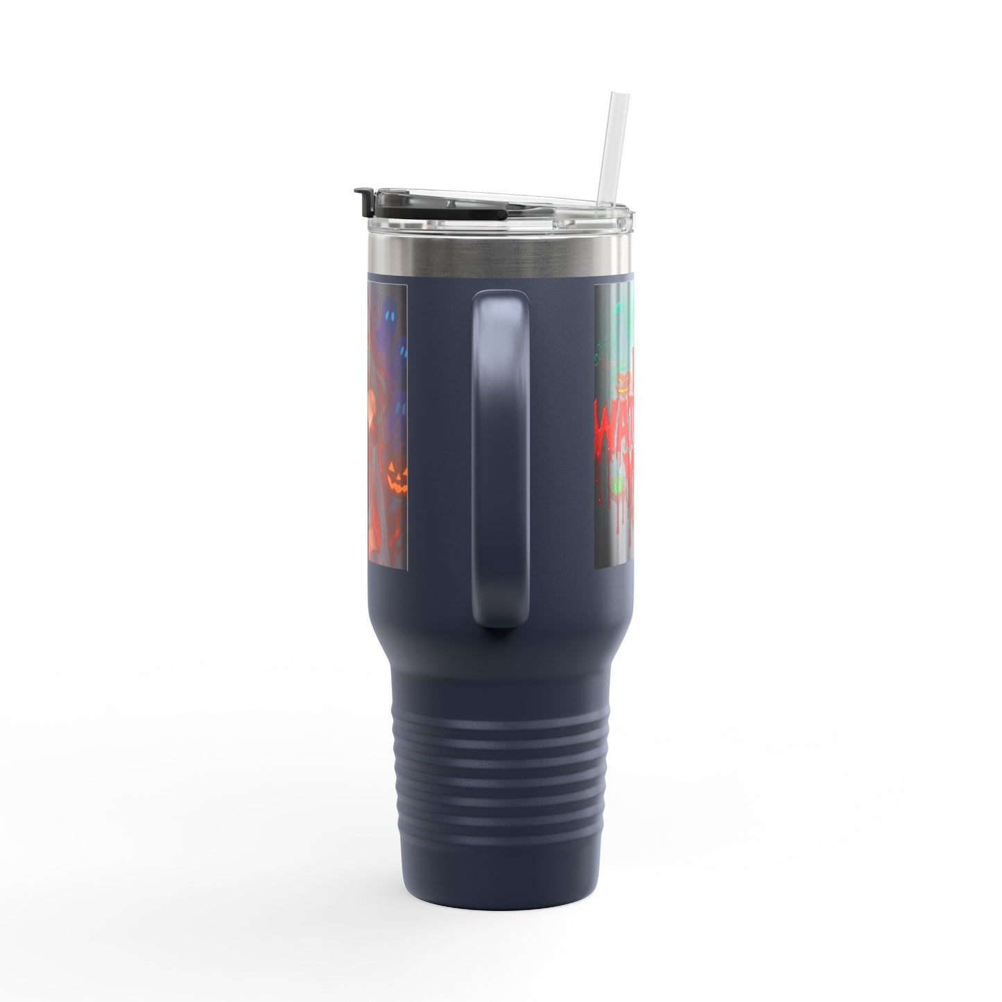 Stylish Insulated Travel Mug, 40oz | Perfect for Coffee Lovers, Hot Drinks, Unique Gift, Halloween Decor, Personalized Mug